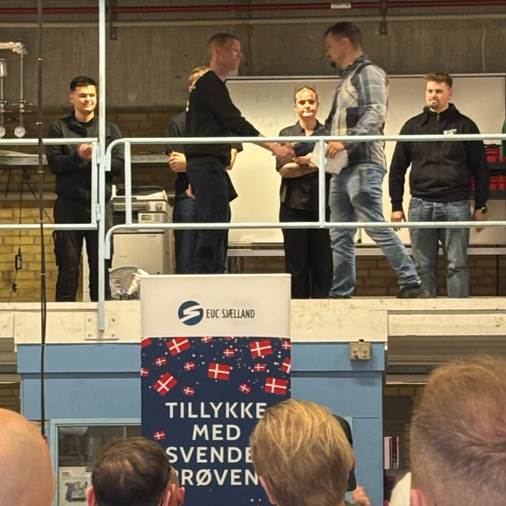 Svendeprøve bestået 4